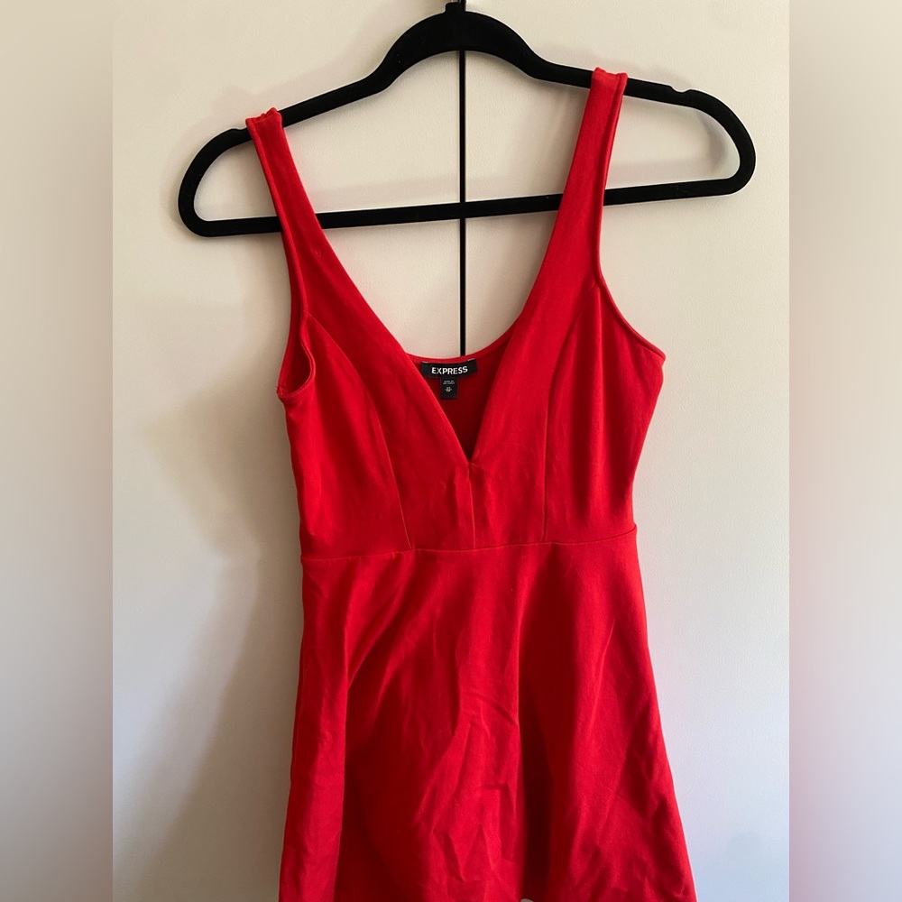 Little Red Dress from Express - Size X-Small New with Tags - Never Worn